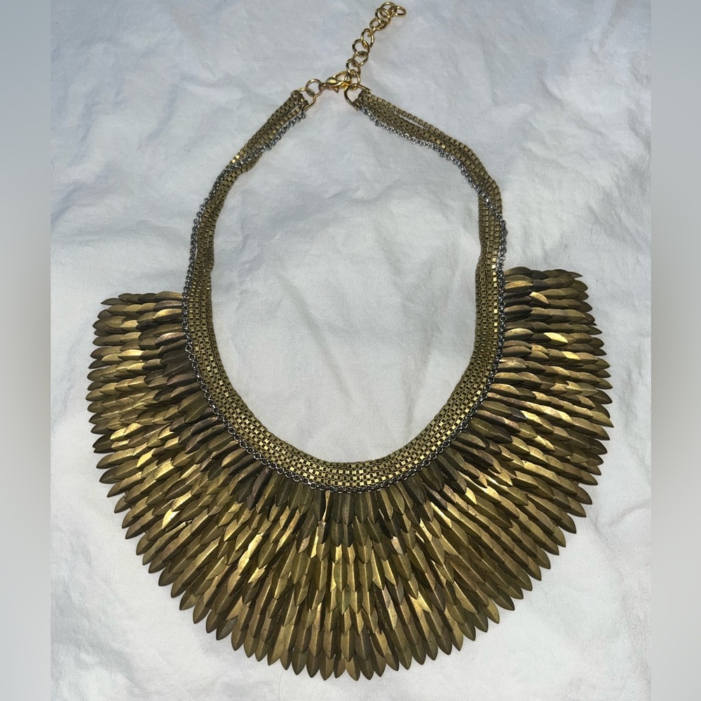 Stella & Dot Pegasus Bib Necklace